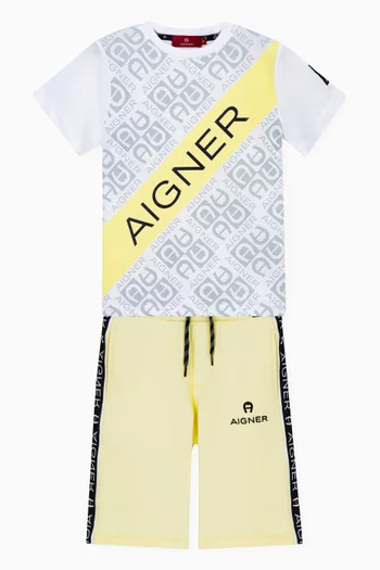 Logo Bermuda Shorts