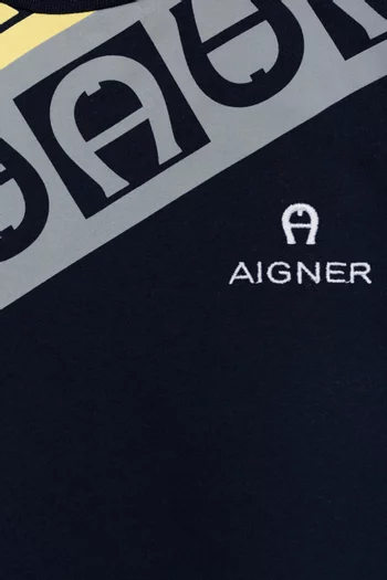 Logo-print T-shirt in Cotton