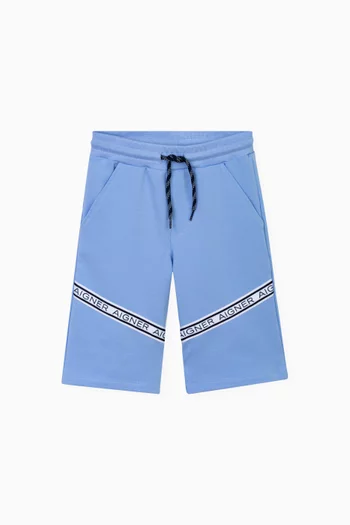 Logo Bermuda Shorts in Cotton
