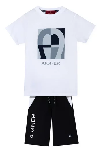 Graphic Logo-print T-shirt in Cotton