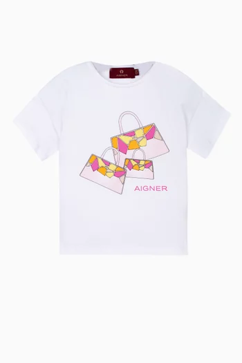 Handbag Graphic T-shirt in Cotton-jersey
