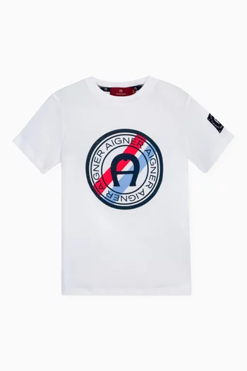 Circle logo T-shirt in Cotton