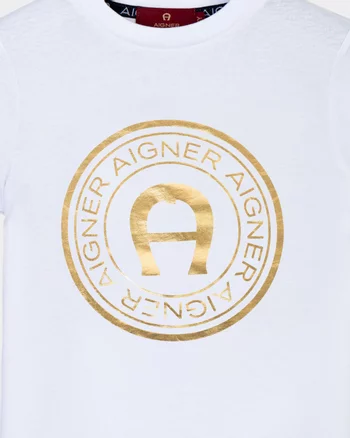 Circle Logo Graphic T-shirt in Cotton