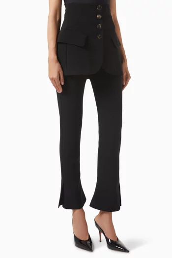 Slim-fit Basque Pants