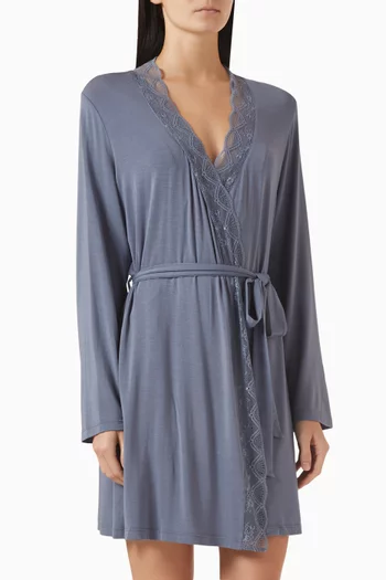 Georgina Short Robe in TENCEL™ Modal