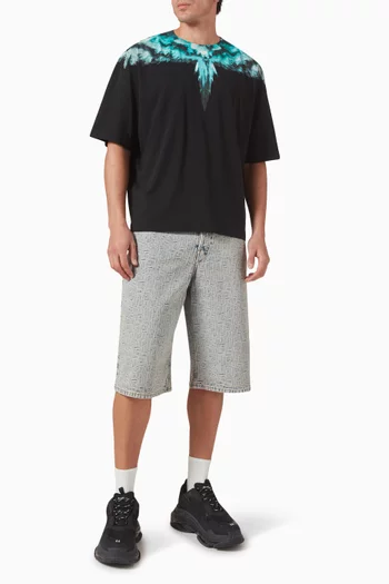 Colordust Wings Boxy T-shirt in Cotton