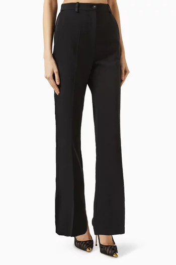 Tuxedo Pants in Crepe