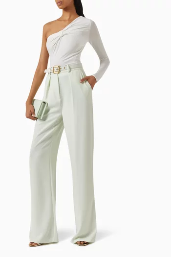 One-shoulder Top in Jersey