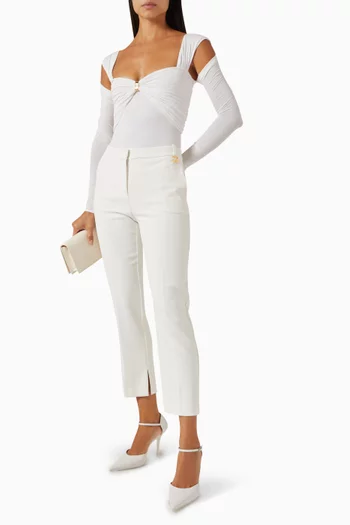 Double-layer Pants in Crepe