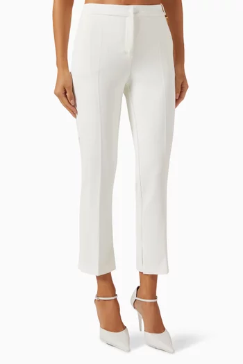 Double-layer Pants in Crepe