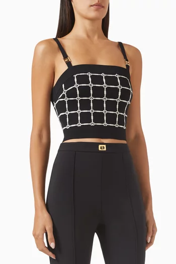 Crop Top in Viscose Blend