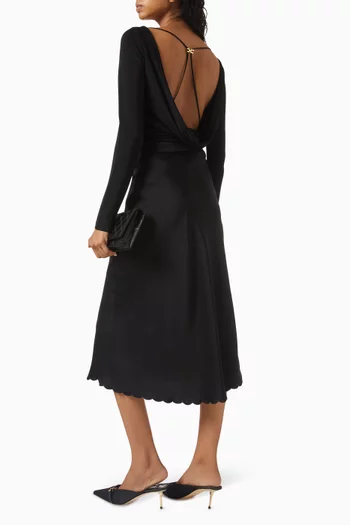 Draped Top in Viscose