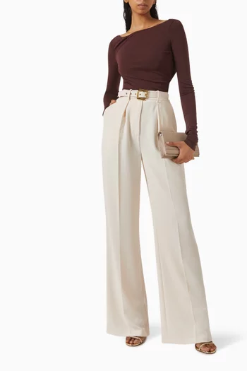 Draped Top in Viscose