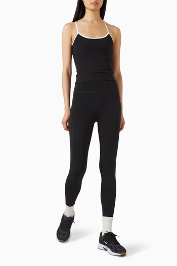 لغينغز بخصر مرتفع وطول 7/8‏ بوصة خفيف الوزن