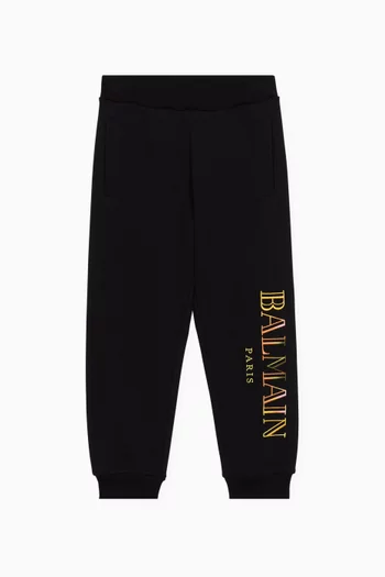 Logo Sweatpants in Cotton