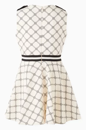Logo Print Dress