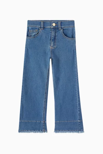 Fringe Jeans in Denim