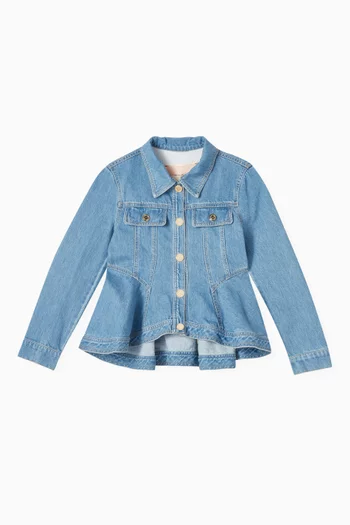 Jeans Shirt Jacket in Denim