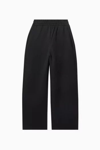 Embroidered Sweatpants in Cotton
