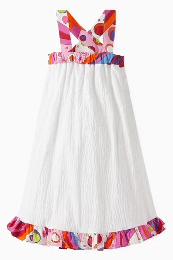 Fontane-print Dress in Cotton-blend