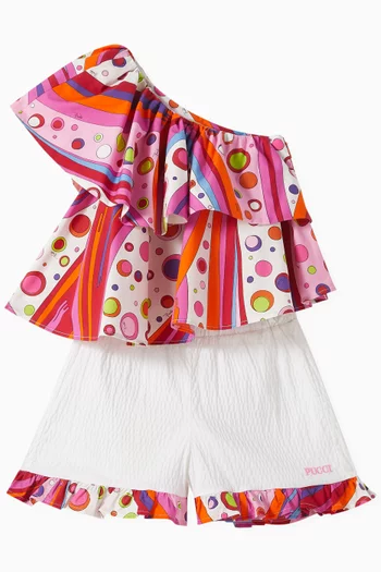 Fontane Printed Shorts