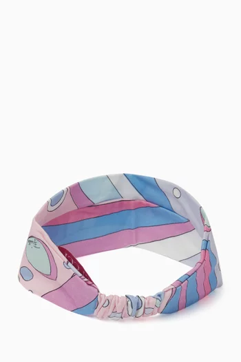 Abstract Pattern Headband in Cotton