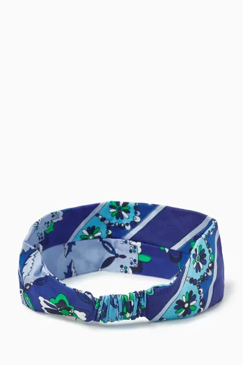 Abstract Pattern Headband in Cotton