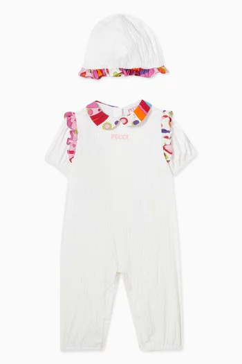 Abstract Print Gift Set in Cotton