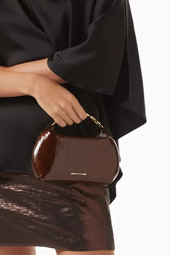 Mini Duo Top-handle Bag in Leather