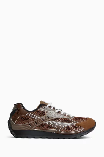 Orbit Sneakers in Suede & Mesh