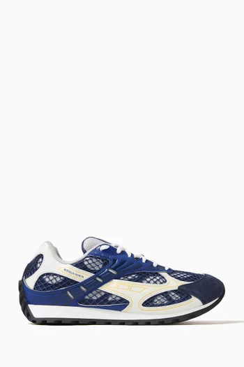 Orbit Sneakers in Mesh & Suede