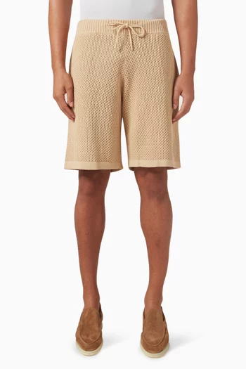 El Junco Shorts in Cotton Knit