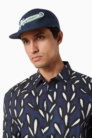 La Casquette Baseball Cap in Cotton-linen