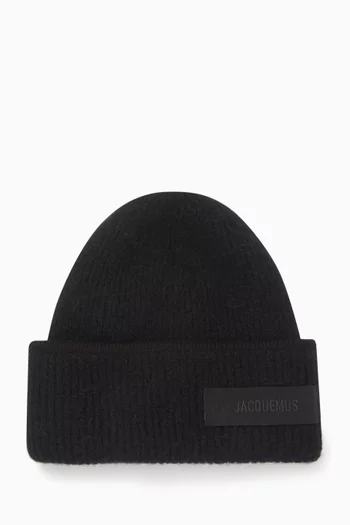 Le Bonnet Gros Grain Beanie in Wool-blend