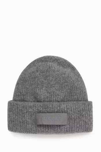 Le Bonnet Gros Grain Beanie in Wool-blend