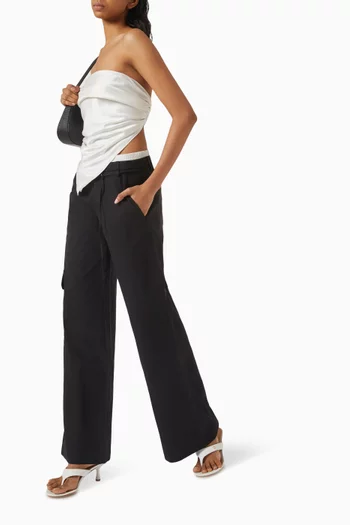Kelsi Pocket Pants in Cotton & Linen
