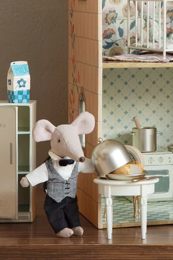 Waiter Mouse Soft Toy