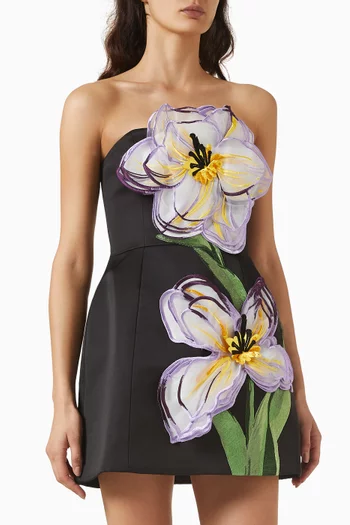 Rosalie Floral Bustier Mini Dress