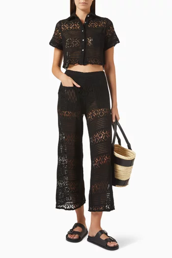 Yera Pants in Crochet