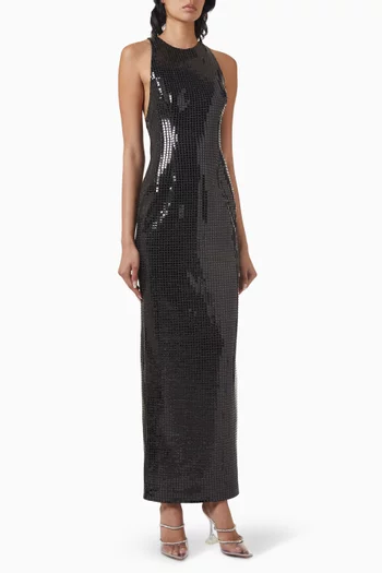 Willa Sequin-embellished Maxi Dress
