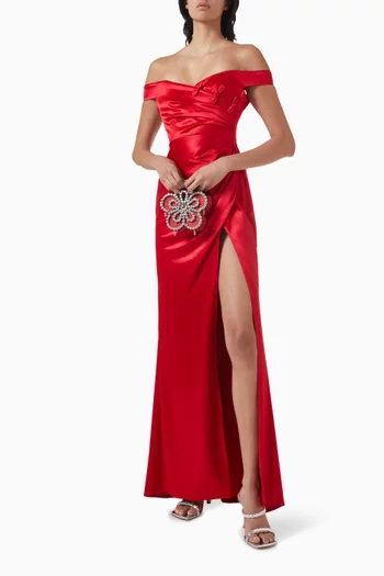 Paulina Gown in Satin