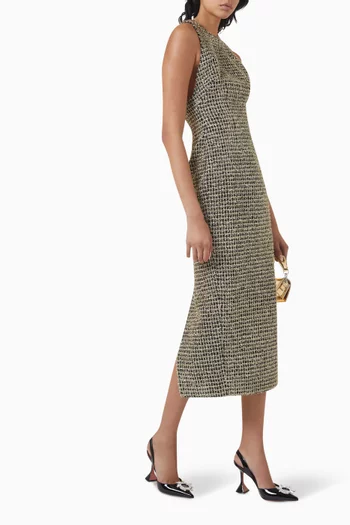 Anthea Dress in Tweed