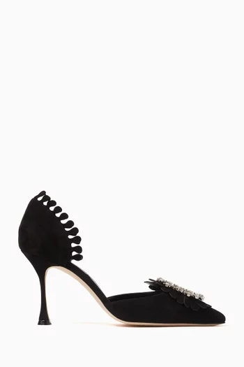 Shog 90 Pumps in Suede