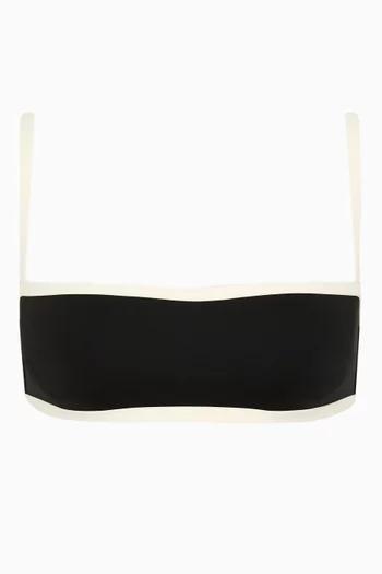 Fiona Contrast Bikini Top