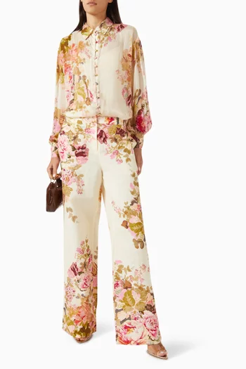 Sama Floral-print Shirt