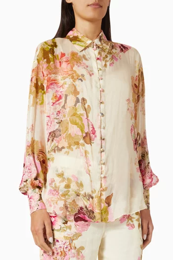 Sama Floral-print Shirt