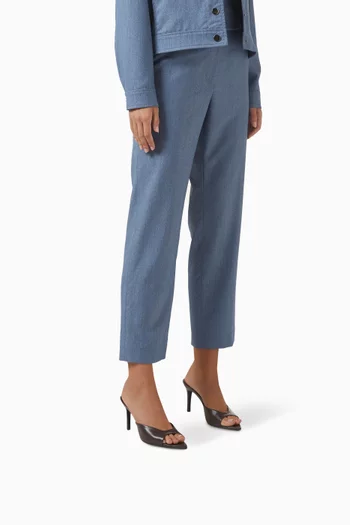 Brea 80 Mule Sandals in Leather