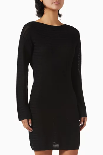 The Nicki Knit Mini Dress