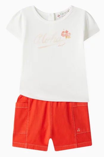 Nougat Shorts in Denim