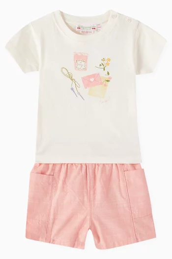 Nougat Shorts in Cotton